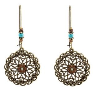 *ISMERELDA* Mandala Style Fashion Dangle Earrings